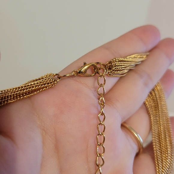 Short Gold Necklace - Picture 4 of 5